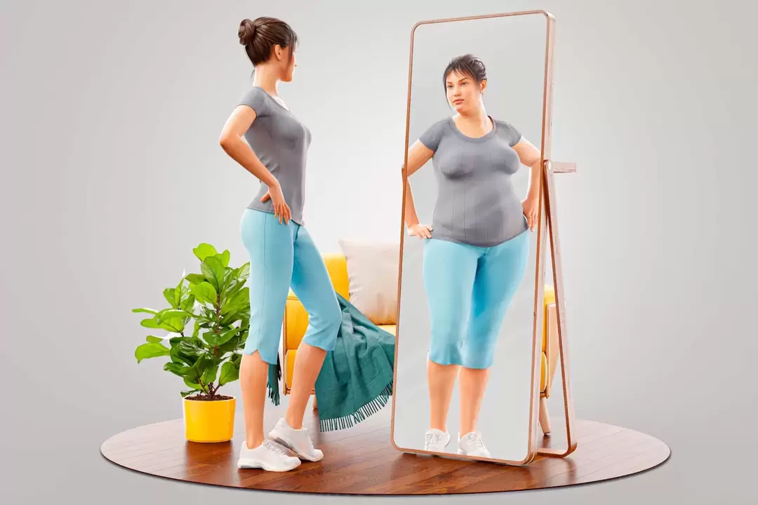 Dengan membayangkan diri anda bertubuh langsing, anda boleh bermotivasi untuk menurunkan berat badan. 