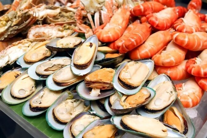 Hadiah laut untuk diet