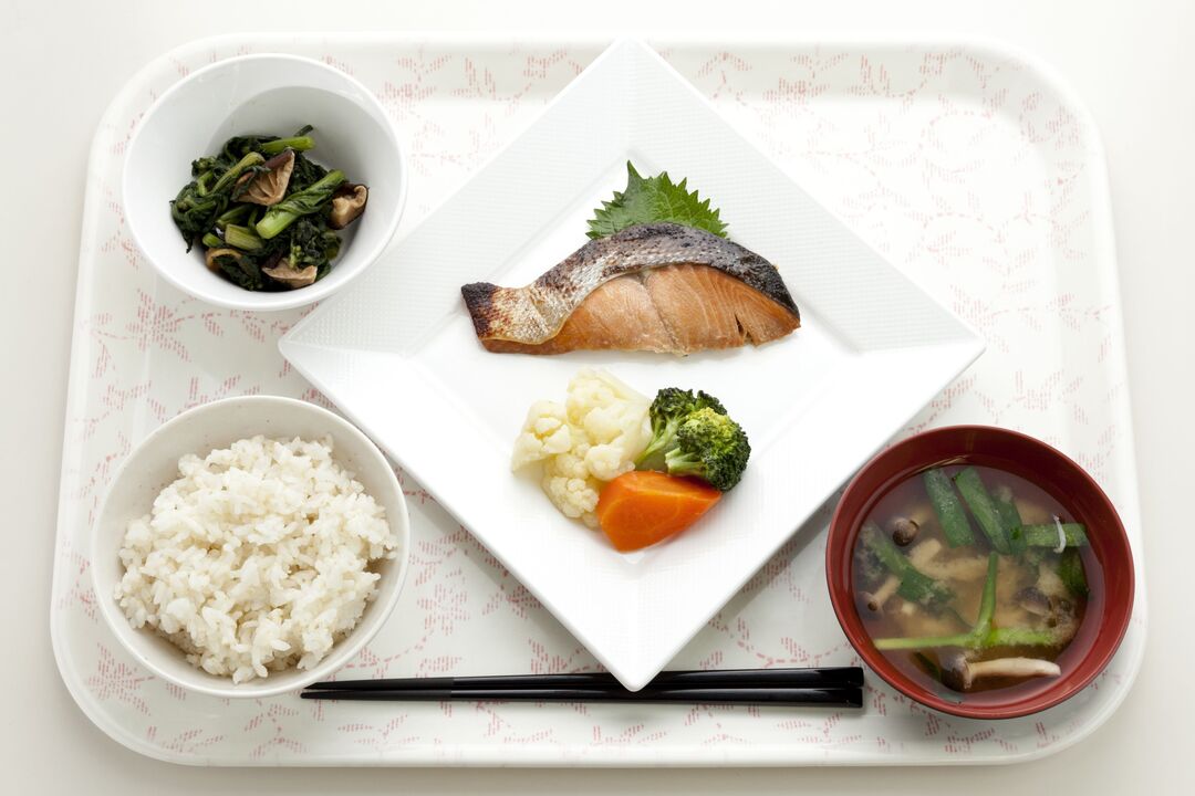 Hidangan diet Jepun selama 7 hari