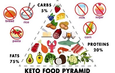 makanan yang dibenarkan dan dilarang dalam diet keto